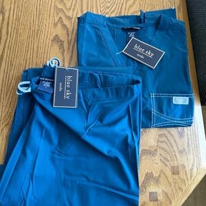Blue Sky Teal Medical Uniform